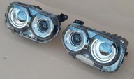 Dodge Challenger 15-21 reflektory LED multi kolor APLIKACJA na tel HellCat