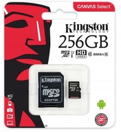 KINGSTON KARTA PAMIĘCI CUBOT 256 GB MICRO SD CLASS 10