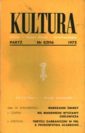 KULTURA PARYSKA NR 5/296 1972 ROK SZKICE OPOWIADANIA SPRAWOZDANIA