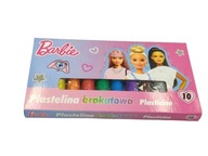Barbie Plastelina brokatowa 10 kolorów