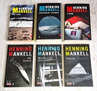 6x Mankell Piramida Cios O krok Psy z Rygi Niespokojny człowiek Szczelina