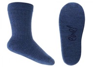 EMEL Ponožky ESK100-51 23-26 Merino pruhy modré