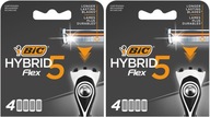 Bic WKŁADY DO HYBRID 5 FLEX 8 SZT