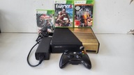 KONSOLA XBOX 360 S 250GB ORYGINALNY PAD 3 GRY ZASILACZ STAN DOBRY GWR