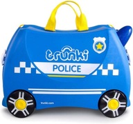 Detský kufor s motívom polície Trunki