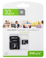 PNY Performance Karta micro SD 32GB z adapterem SD
