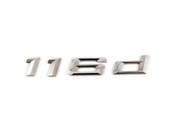 BMW E81 E87 LCI F10 F20 Znaczek Napis Logo 116d