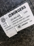 floor mats boot VW PASSAT B8 KOMBI 3G9863463