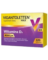 Vigantoletten Max witamina D3 4000 j.m. 120 tabl.