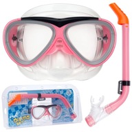 Zestaw maska fajka rurka do pływania nurkowania dla dzieci WAIMEA