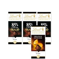 Lindt czekolada Excellence gorzka 85% 3x100g + czekolada organe GRATIS