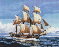 Gyémánt mozaik szövőszéken 40x50 - IPICASSO