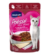 Vitakraft Poesie Deli Sauce Serca w sosie 85g