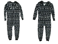 ONESIE kombinezon chłopięcy POLAR norweski wzór Christmas 128 8 lat