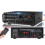AMPLITUNER WZMACNIACZ STEREO RADIO MP3 BLUETOOTH 1200W