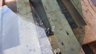 A7 4G OKNO levá levý předek dveře 2011R 11R