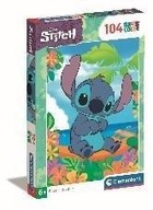 PUZZLE 104 SUPER KOLOR STITCH, CLEMENTONI