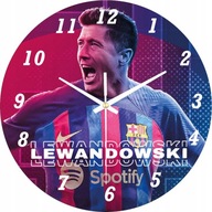 Detské nástenné hodiny Robert Lewandowski 30 cm