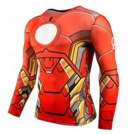 KOSZULKA KOMPRESYJNA RASHGUARD MĘSKI MMA-Marvel