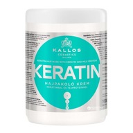 Kallos Keratin 1000 ml maszk száraz és töredezett hajra