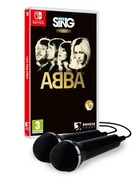LET'S SING ABBA PL + 2x MIKROFÓNY NINTENDO SWITCH NOVÁ MULTIGAMES