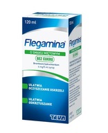 FLEGAMINA BEZ CUKRU Syrop o smaku miętowym 120 ml