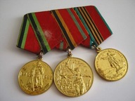 STARE ODZNACZENIE ORDER MEDAL ZSRR 3 SZTUKI