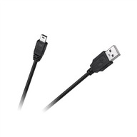 Kabel USB AM-BM mini USB do Canona 1.5m czarny