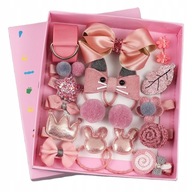 SZETT KISLÁNY HAJGUMI HAJTŰ AJÁNDÉK