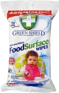 Green Shield obrúsky Food Surface Antibakte 70