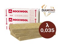 Wełna Skalna Elewacyjna Rockwool Frontrock Plus 0,035 | Grubość 100mm 10CM