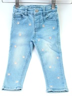 PRIMARK Spodnie jeans w gwiazdki r. 12-18 m 86 cm