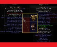 Diablo 2 ROTW LADDER 13 Merc Zsoldos Szett Duriel Insight Tal Rasha D2 PC