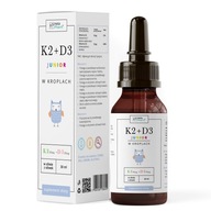 K2 MK-7 + D3 Junior KOSTI kvapky pre deti 30ml