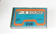 Kaseta magnetofonowa P-X sound compact cassette Low Noise Hi-Fi C60