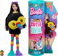 Mattel Barbie Cutie Reveal Bábika Séria Džungľa Tukan HKP97