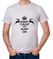 koszulka KEEP CALM AND HUNT ON prezent