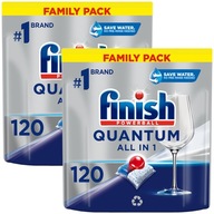 Finish Quantum Kapsule do umývačky Fresh 2x120 ks