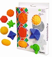 SZENZOROS LABDÁK 0M+ 6 DB HENCZ TOYS