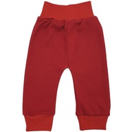 Czerwone spodnie niemowlęce, święta, walentynki 74
