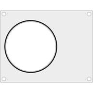 Matryca forma do zgrzewarek MCS na pojemnik na zupę śr. 165 mm - Hendi 8054