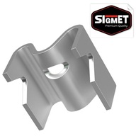 Objímka na plotové spojky, držiak TYP W 100ks, PLOTOVÁ, NA PLOTOVANIE