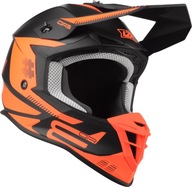 Kask Motocyklowy LAZER OR3 PP3 (kol. Czarny - Czerwony Fluo - Matowy) M