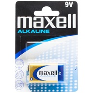 Alkalická batéria 9V 6LR61 Maxell 1 ks blister