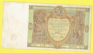 BANKNOT POLSKA 50 ZŁ 1929 R. DW