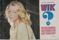 Warszawski Informator Kulturalny WIK 1979