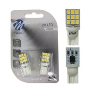 Dioda LED W5W T10 M-Tech 9xSMD2835 Zimna Biel