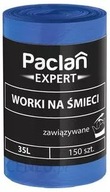 150 ks PACLAN EXPERT Viazané vrecia na odpadky 35L