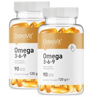 OstroVit Omega 3-6-9 90kap Zdravé mastné kyseliny
