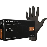 Mercator Nitrilové rukavice XL Black 100 ks/ 50 párov